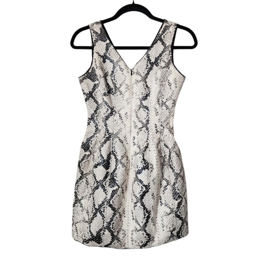 ELLIATT Snakeskin Print‎ Fit & Flare Mini Dress Mob Wife XS
